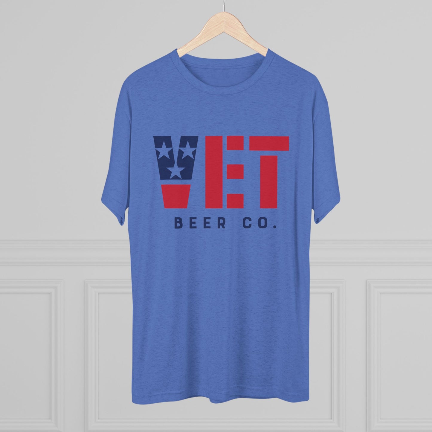Men's Vet Beer Tri-Blend Crew Tee