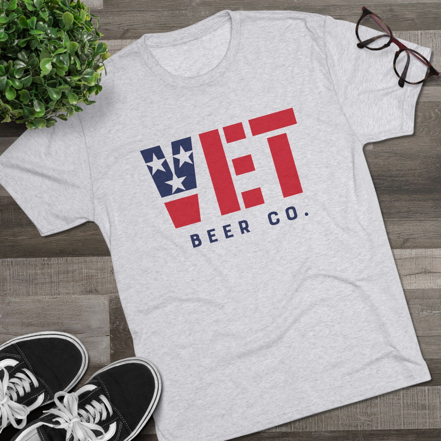 Men's Vet Beer Tri-Blend Crew Tee