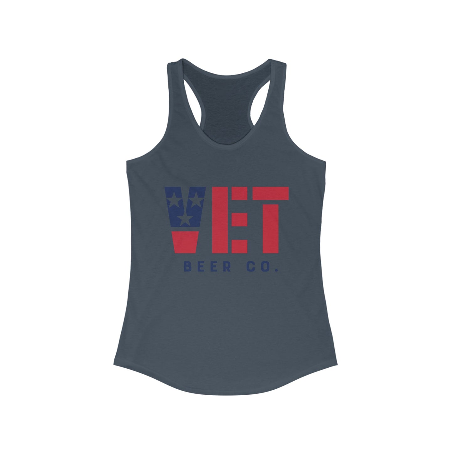 Women's Vet Beer Racerback Tank Top
