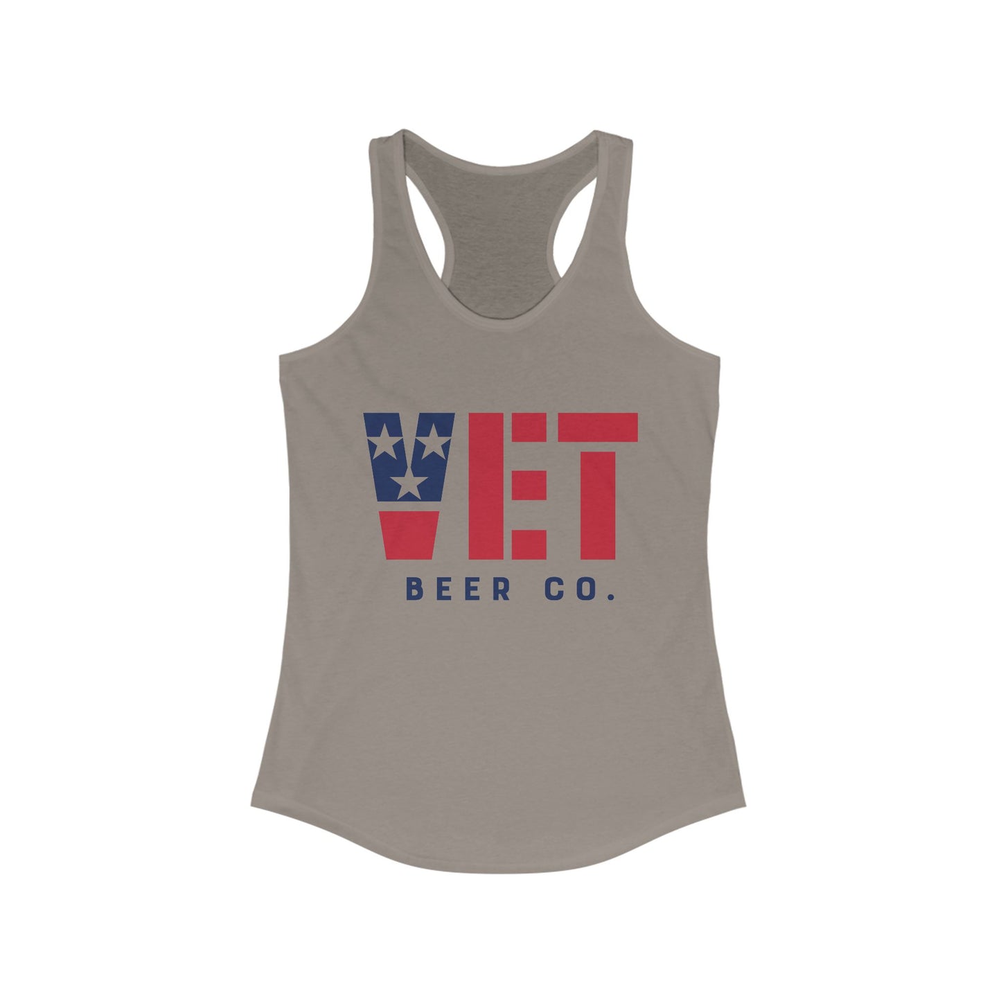 Women's Vet Beer Racerback Tank Top