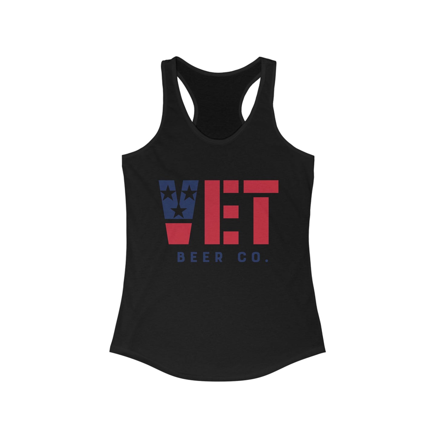Women's Vet Beer Racerback Tank Top