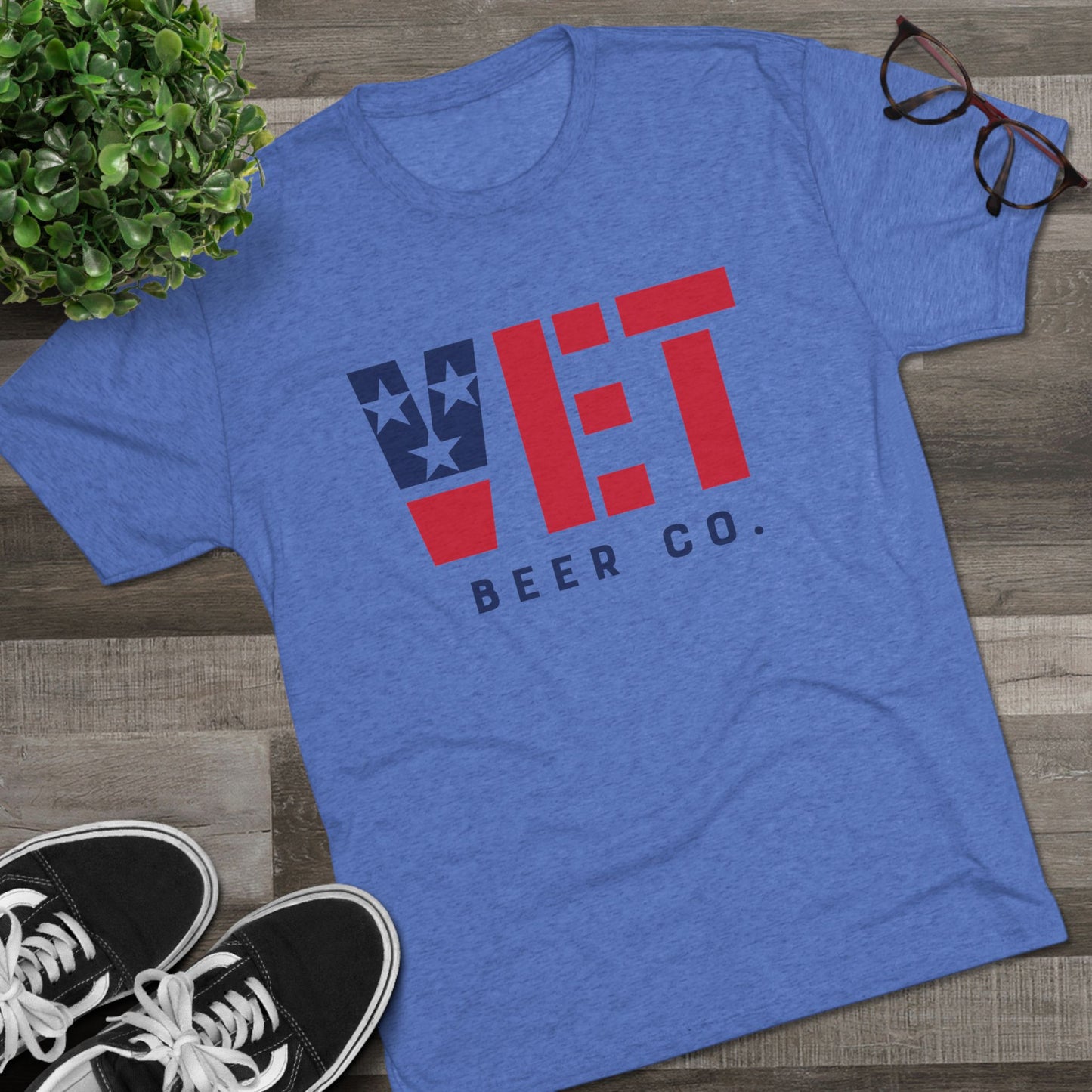 Men's Vet Beer Tri-Blend Crew Tee