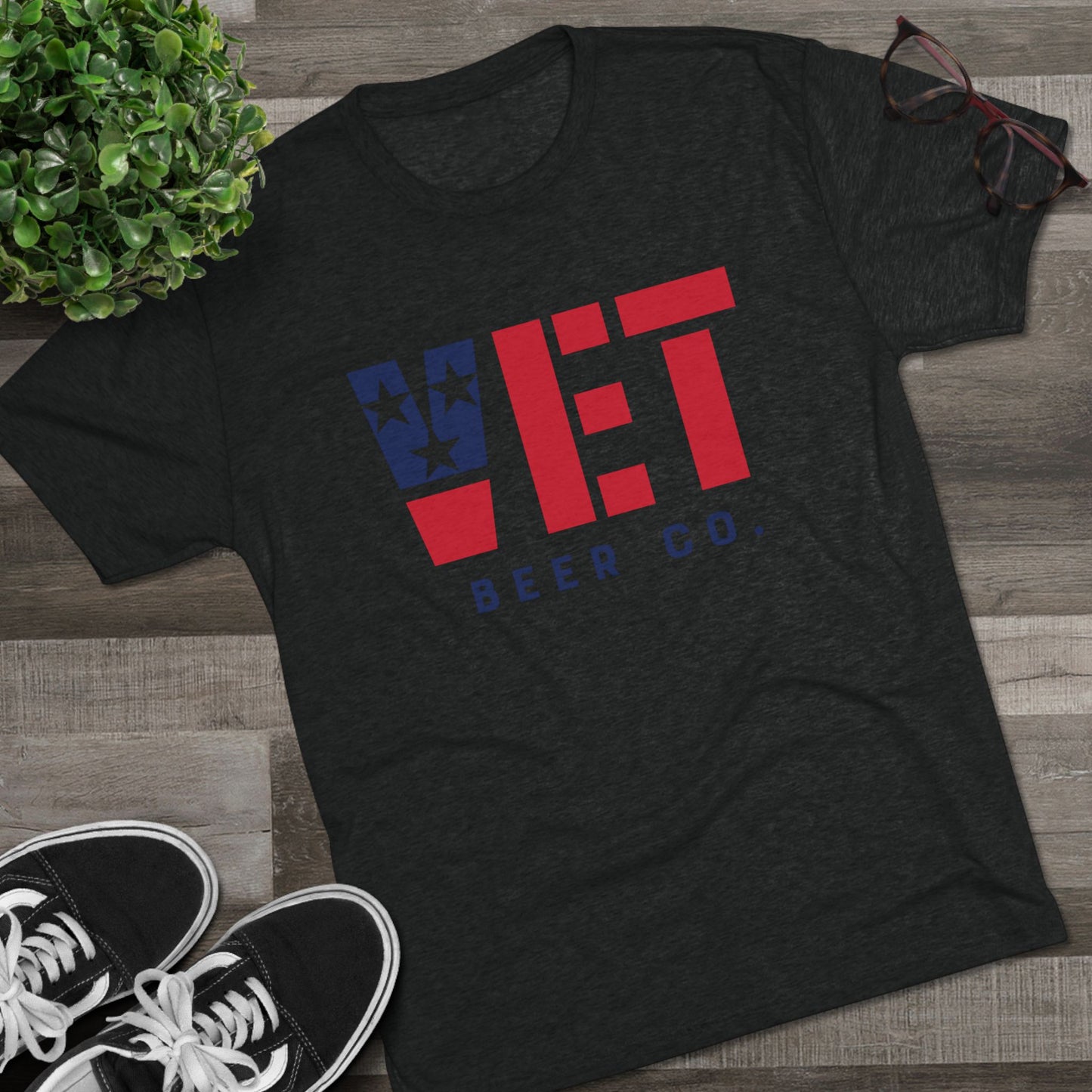 Men's Vet Beer Tri-Blend Crew Tee