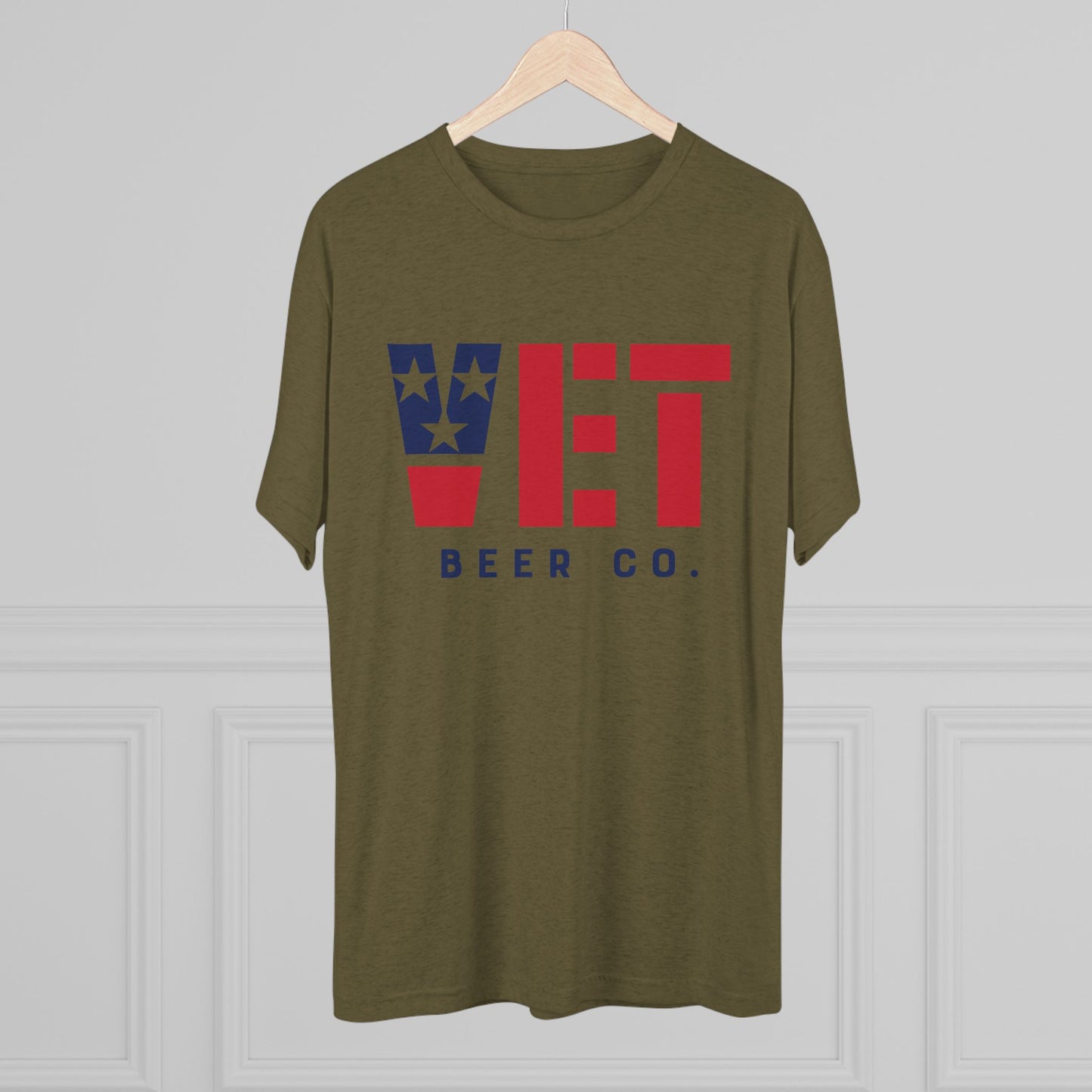 Men's Vet Beer Tri-Blend Crew Tee