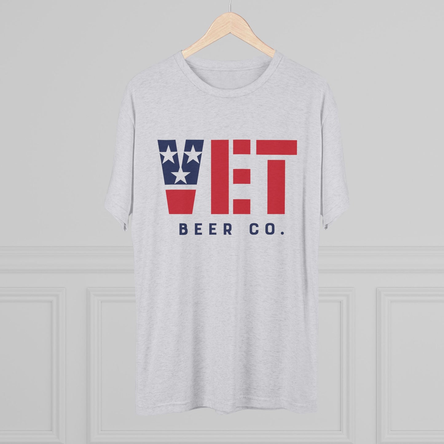 Men's Vet Beer Tri-Blend Crew Tee
