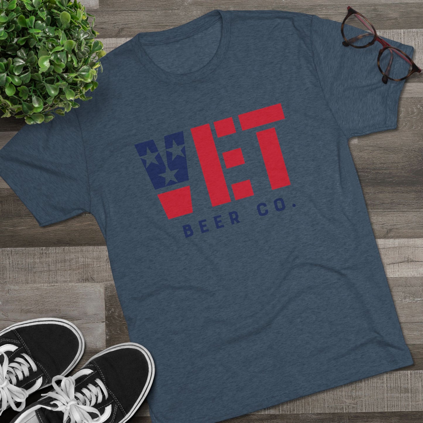Men's Vet Beer Tri-Blend Crew Tee