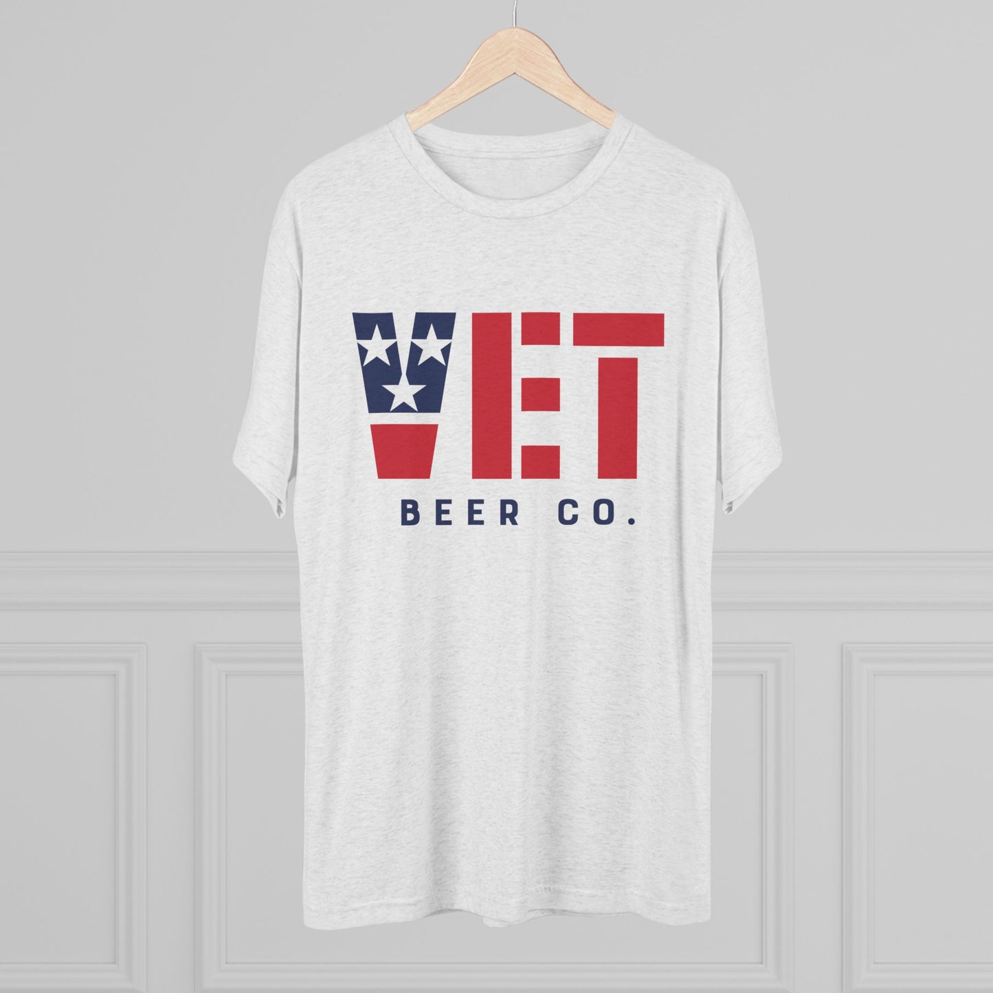 Men's Vet Beer Tri-Blend Crew Tee