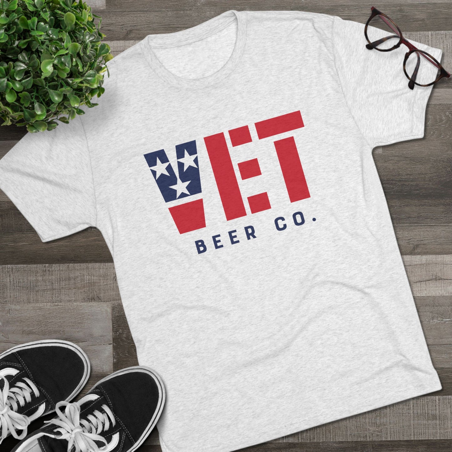 Men's Vet Beer Tri-Blend Crew Tee