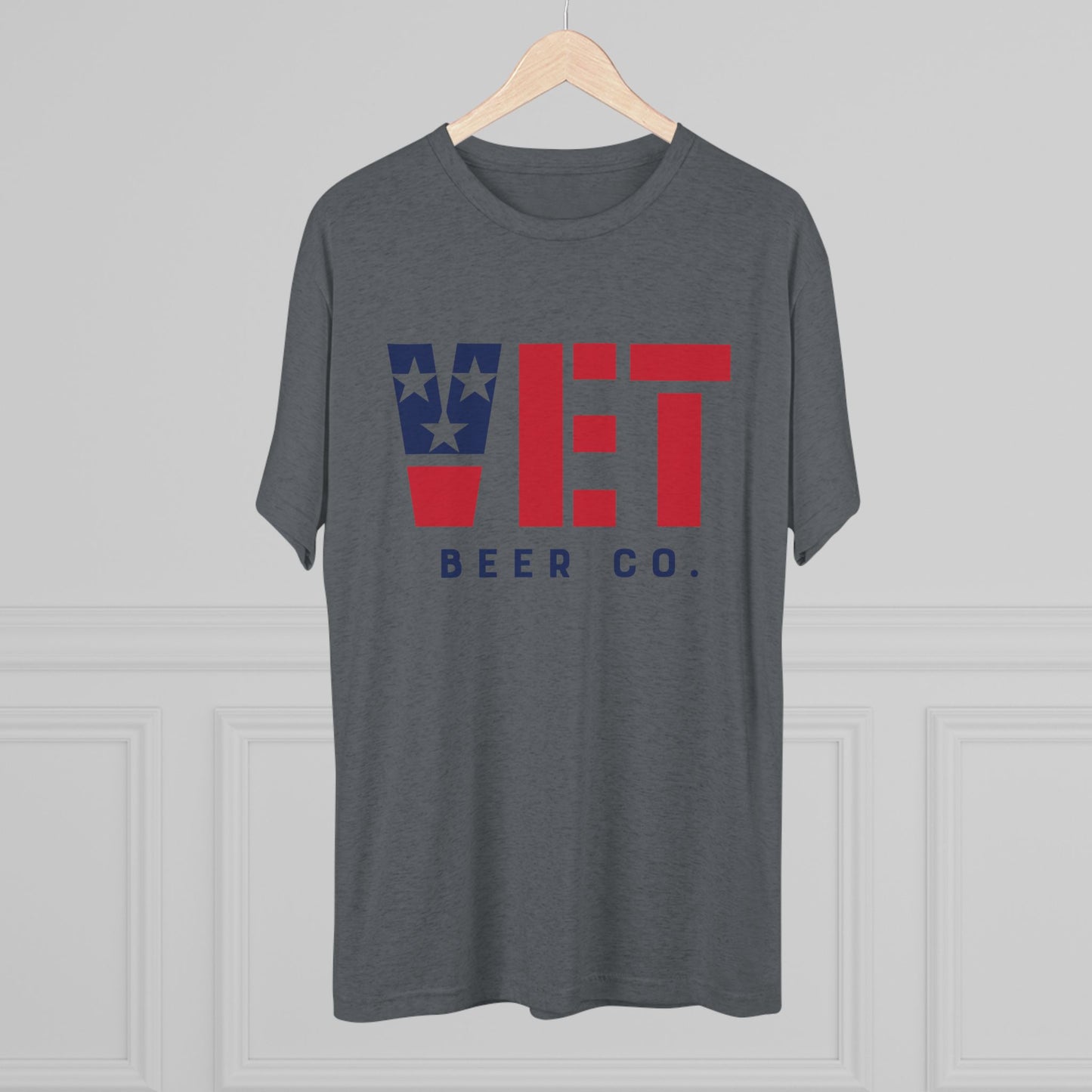 Men's Vet Beer Tri-Blend Crew Tee