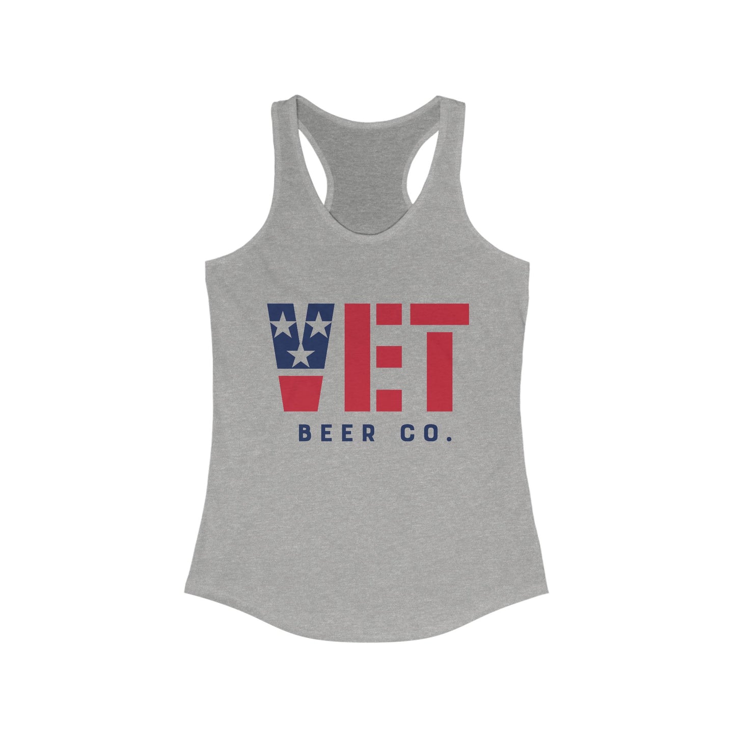 Women's Vet Beer Racerback Tank Top
